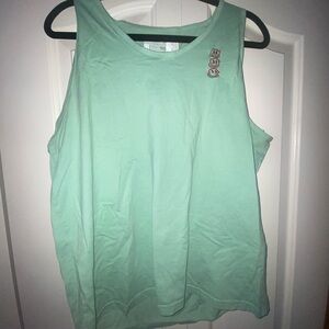 Dutch BrosGreen Sleeveless Top